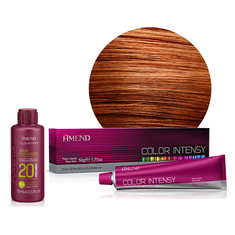 Kit color intensy 0.43 Cobre Dourado + OX 20